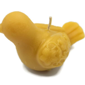 Beeswax Candle Peace Dove Pigeon Shaped Candle