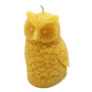 Beeswax Candle Owl Shaped Candle