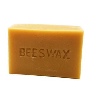 Beeswax Block Pure filtered beeswax 1 Pound 16 Oz. Weight Block from the Beekeeper
