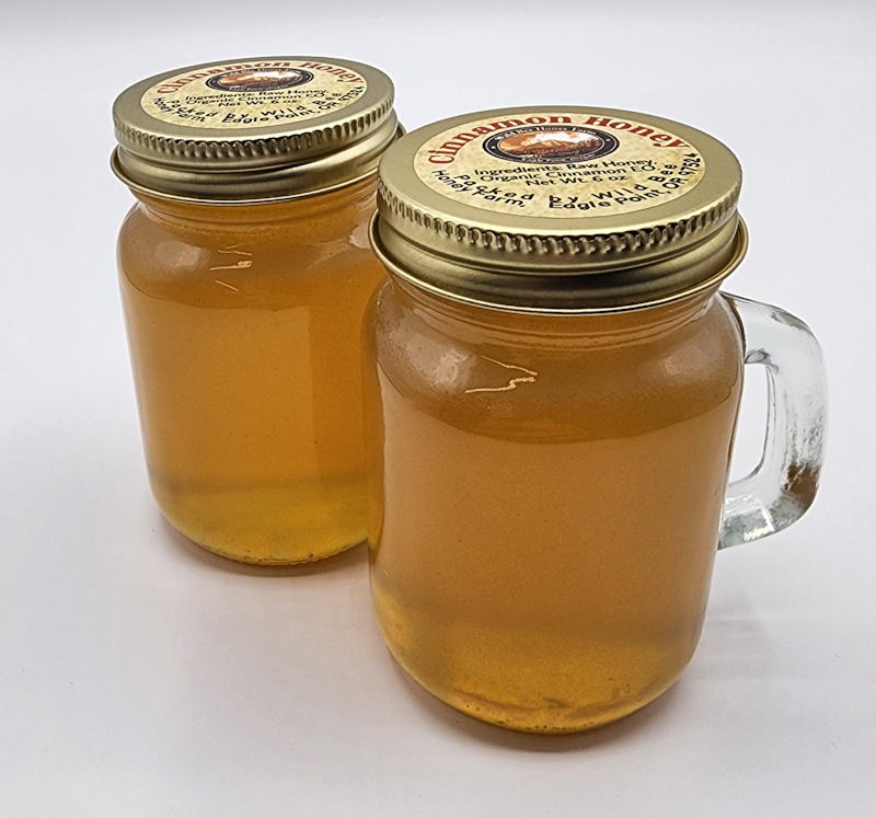 Cinnamon Honey in an Adorable Glass Mason Jar - Image 2